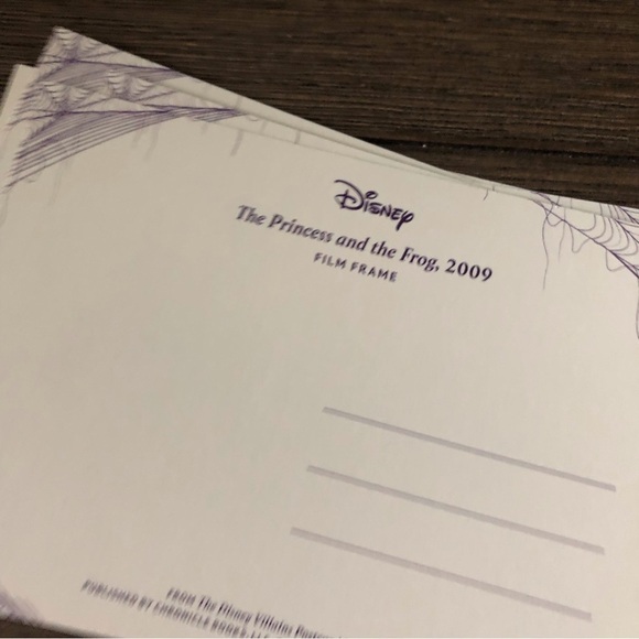 Disney Villains Postcards: The Princess and the Frog: Dr. Facailier 5 pa… - Picture 7 of 7